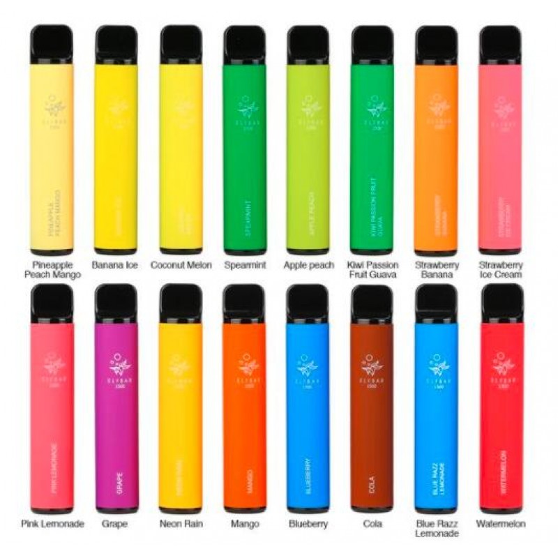  Elf Bar 1500 Puffs Disposable Pod Device
