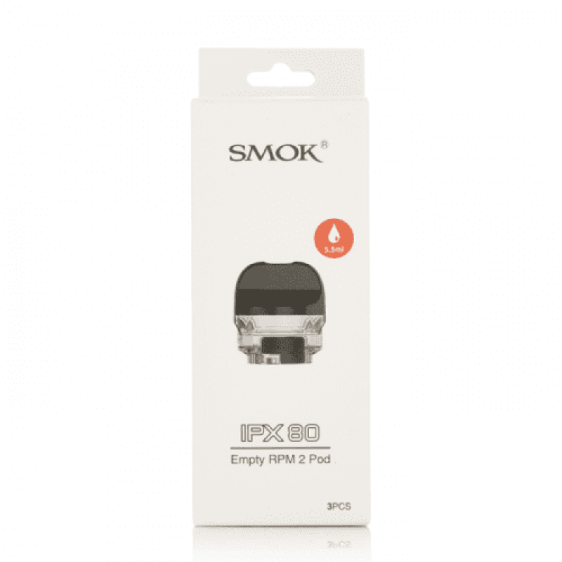 SMOK IPX 80 Replacement Empty Pod Cartridge (3pcs/pack) 