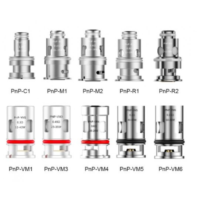 VOOPOO PnP Replacement Coils (5pcs/pack)