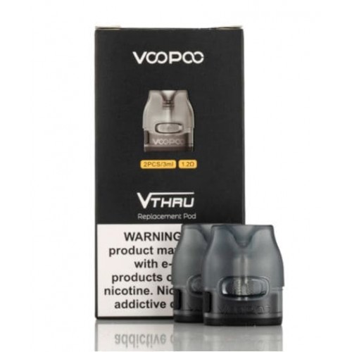 VOOPOO V.THRU Pro Replacement Pod Cartridge 3ml (2pcs/pack)