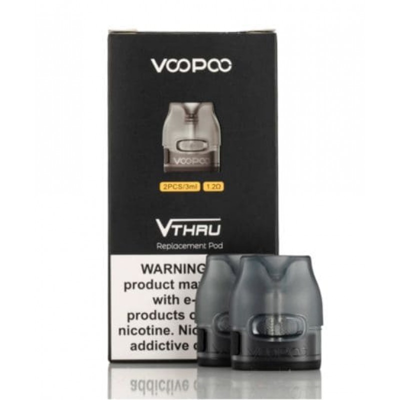 VOOPOO V.THRU Pro Replacement Pod Cartridge 3ml (2pcs/pack) 
