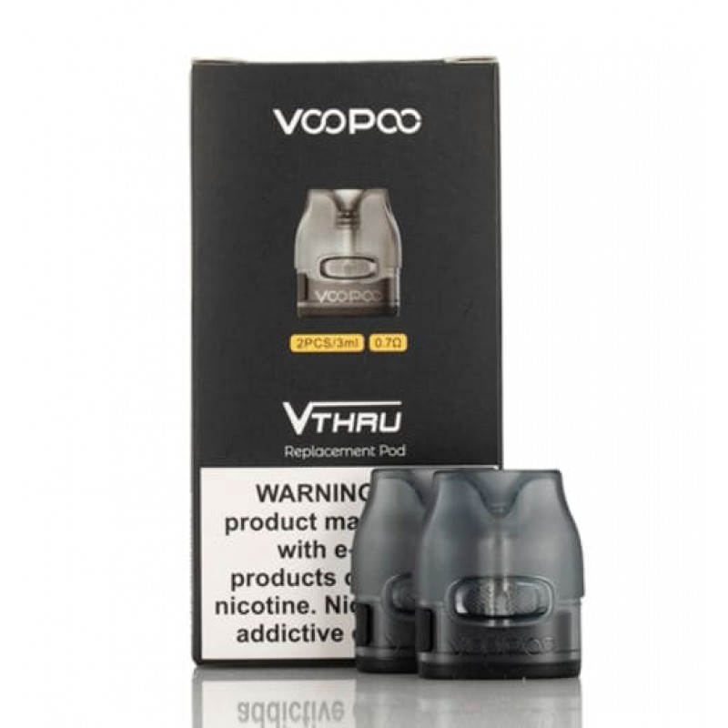VOOPOO V.THRU Pro Replacement Pod Cartridge 3ml (2pcs/pack) 