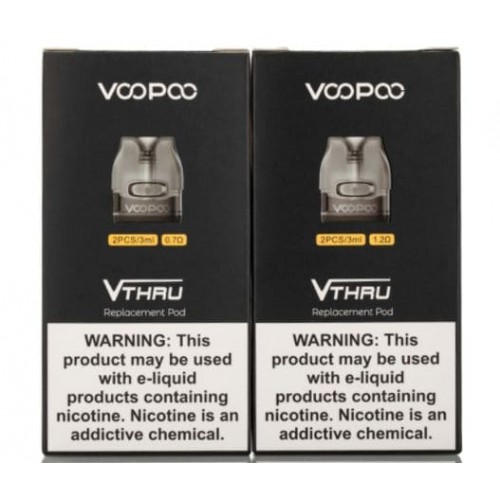 VOOPOO V.THRU Pro Replacement Pod Cartridge 3ml (2pcs/pack)