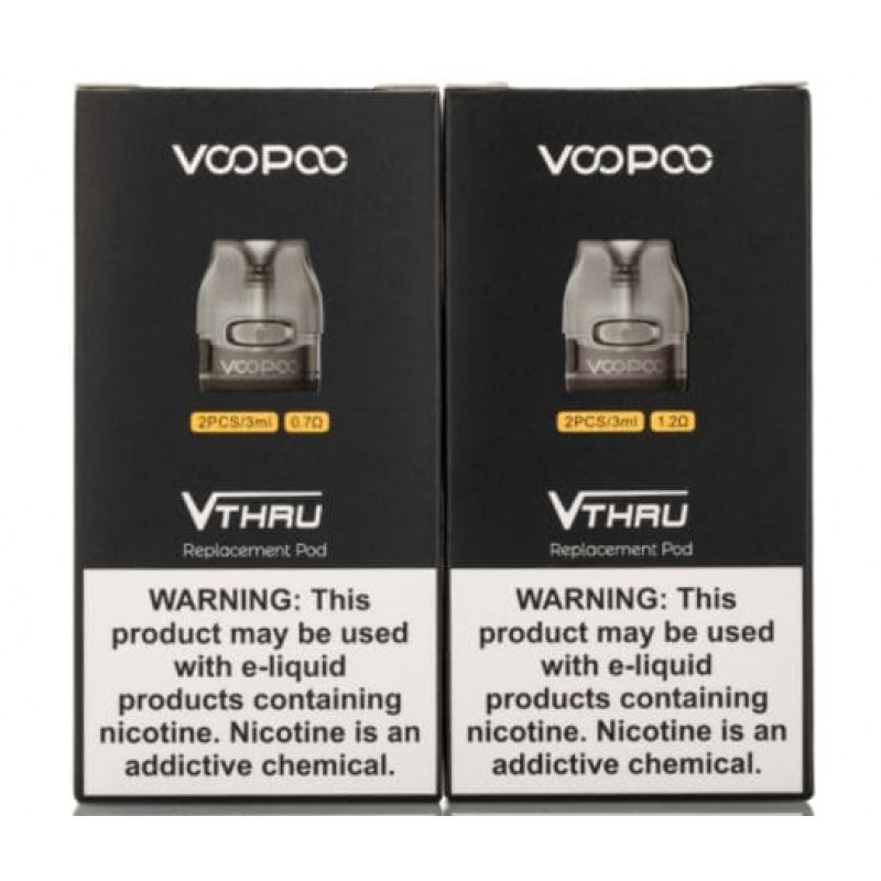 VOOPOO V.THRU Pro Replacement Pod Cartridge 3ml (2pcs/pack) 