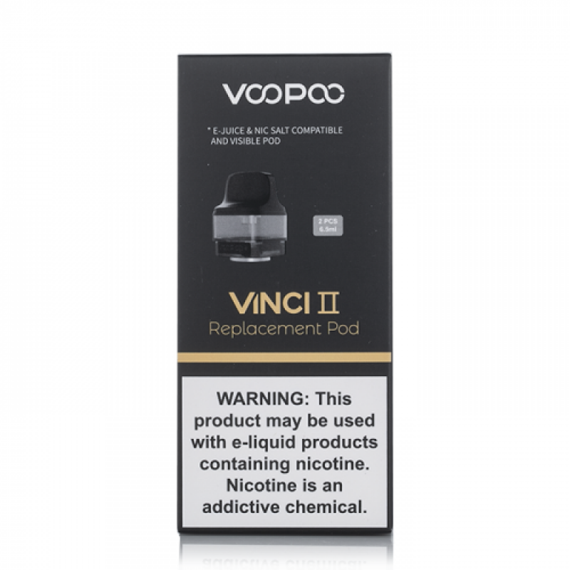 VOOPOO VINCI 2 Empty Pod Cartridge 6.5ml (2pcs/pack) 
