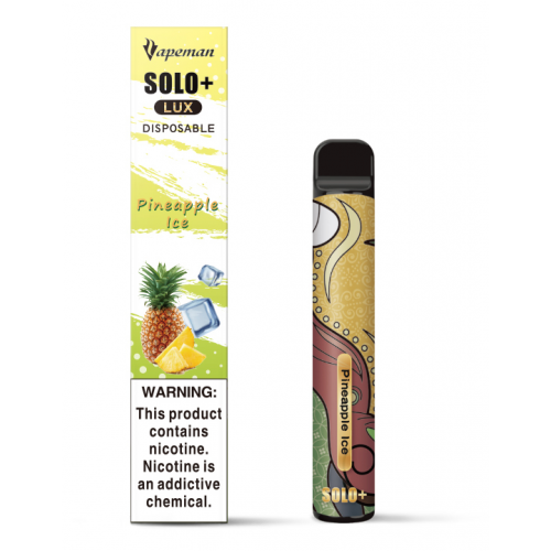 Vapeman Solo+ LUX Disposable Pod Device 800 Puffs