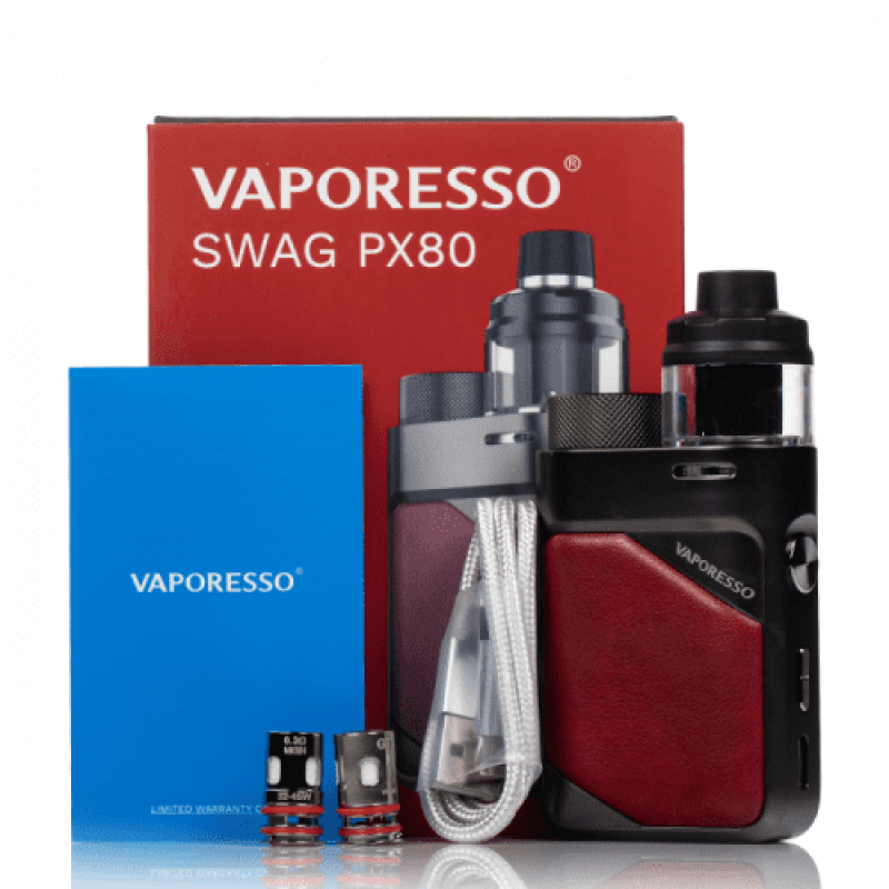 Vaporesso Swag PX80 Pod Mod Kit 80W External 18650 Battery 