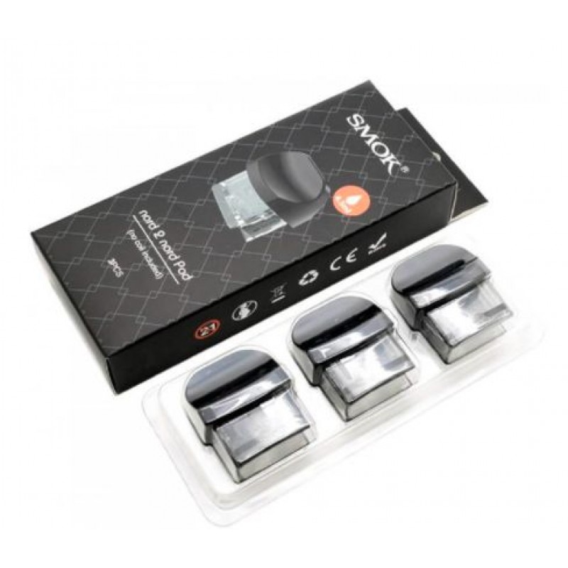 SMOK Nord 2 Replacement Empty Pod Cartridge 4.5ml (3pcs/pack)