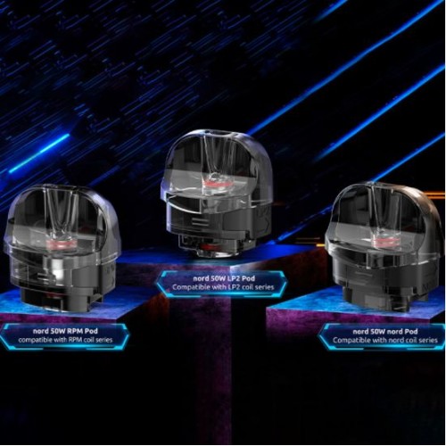 SMOK Nord 50W Replacement Empty Pod Cartridge (3pcs/pack)