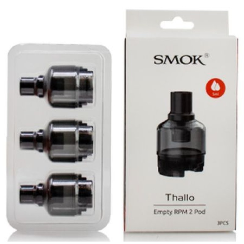 SMOK Thallo/Thallo S Replacement Empty Pod Cartridge 5ml (3pcs/pack) 