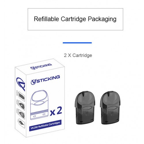 VK280 Refillable Pod (2pcs/pack)