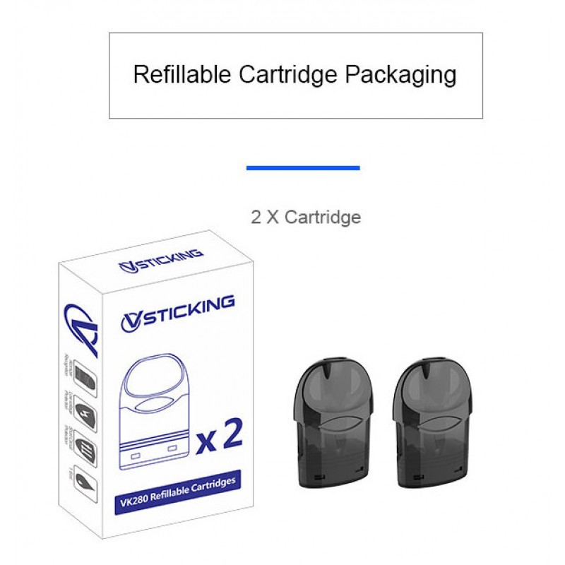 VK280 Refillable Pod (2pcs/pack)
